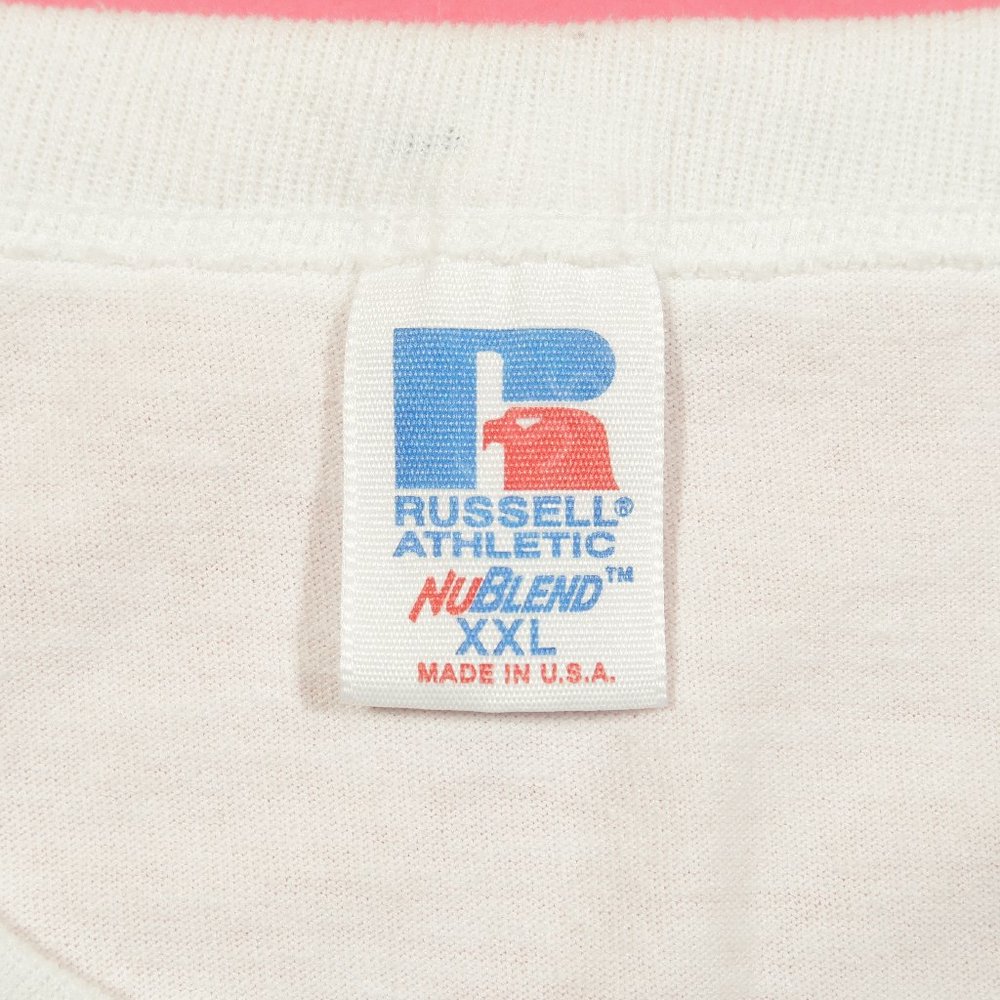Russell Vintage 1990s Phoenix Atlanta GA Single Stitch T Shirt in White Size 2XL - Picture 6 of 8